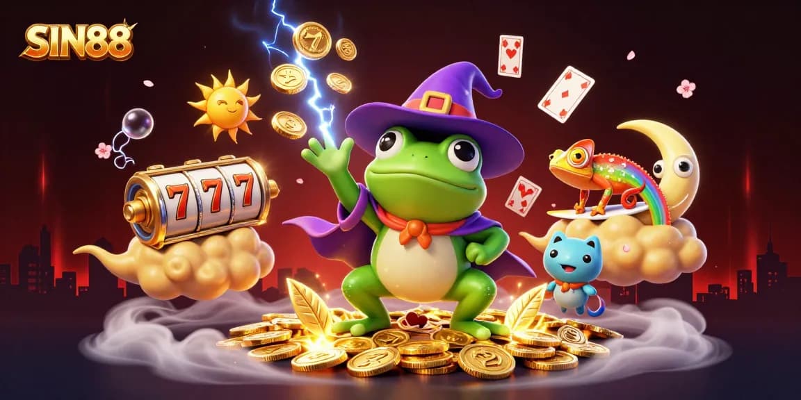 SIN88 engages players with exciting slot actions amidst a storm of golden coins
