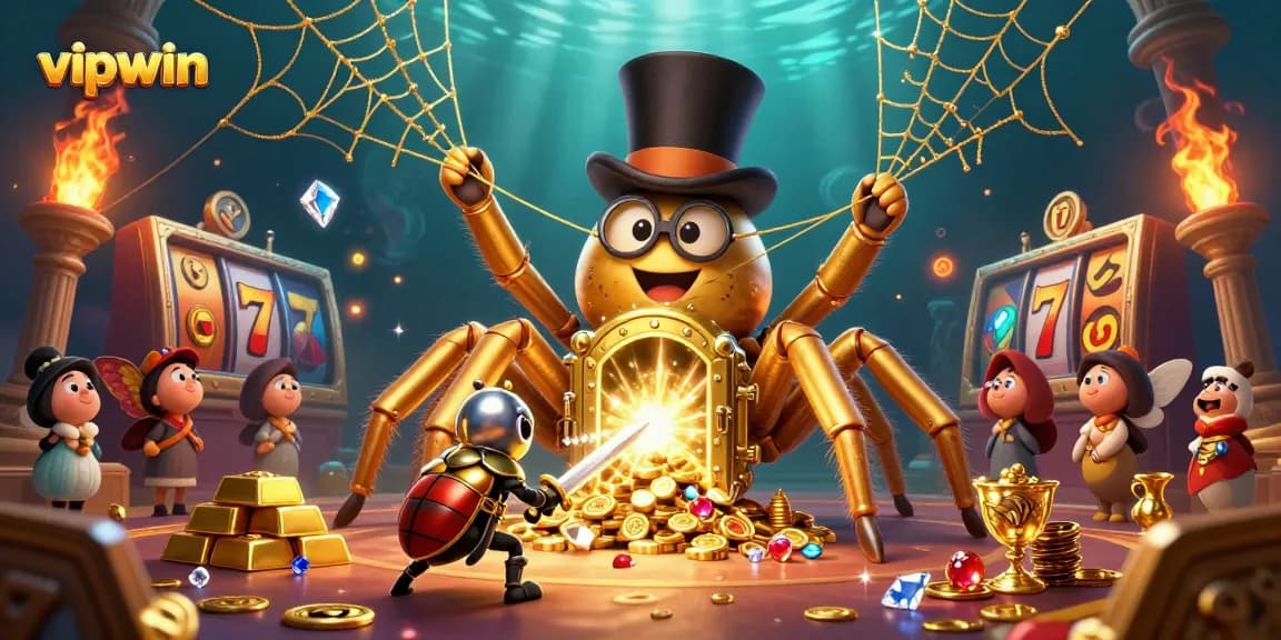 Join the fun at vipwin with thrilling slot games and jackpots amidst a vibrant casino scene.
