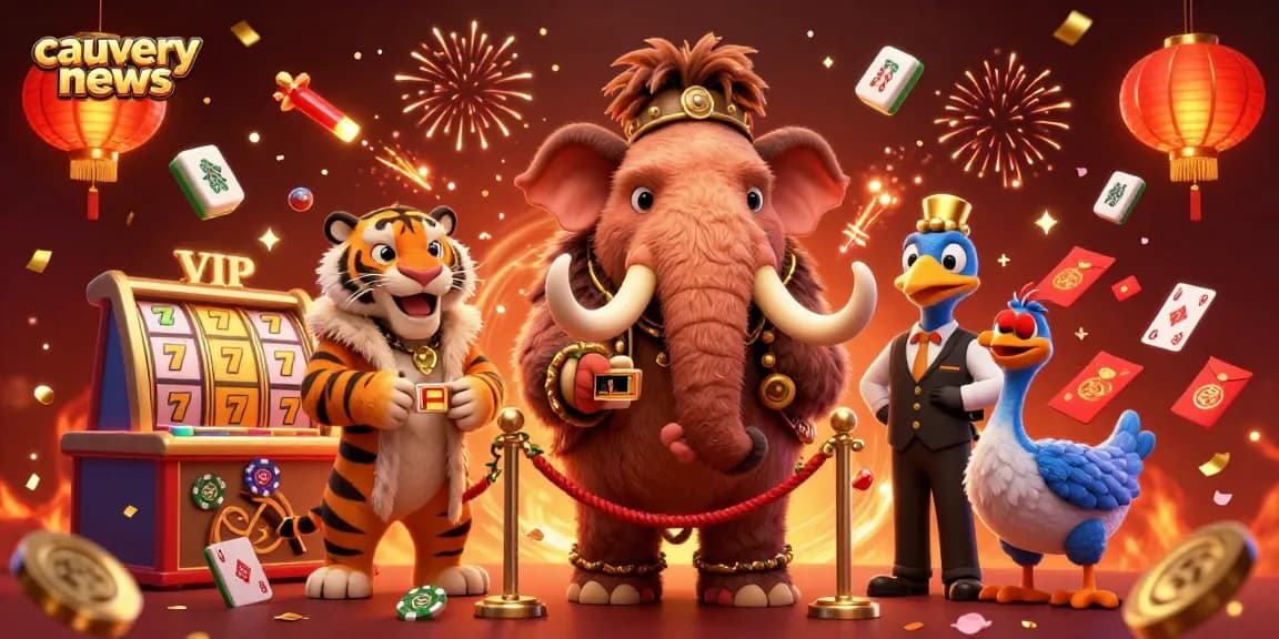 Experience the excitement at cauverynews with vivid casino characters and vibrant game elements.