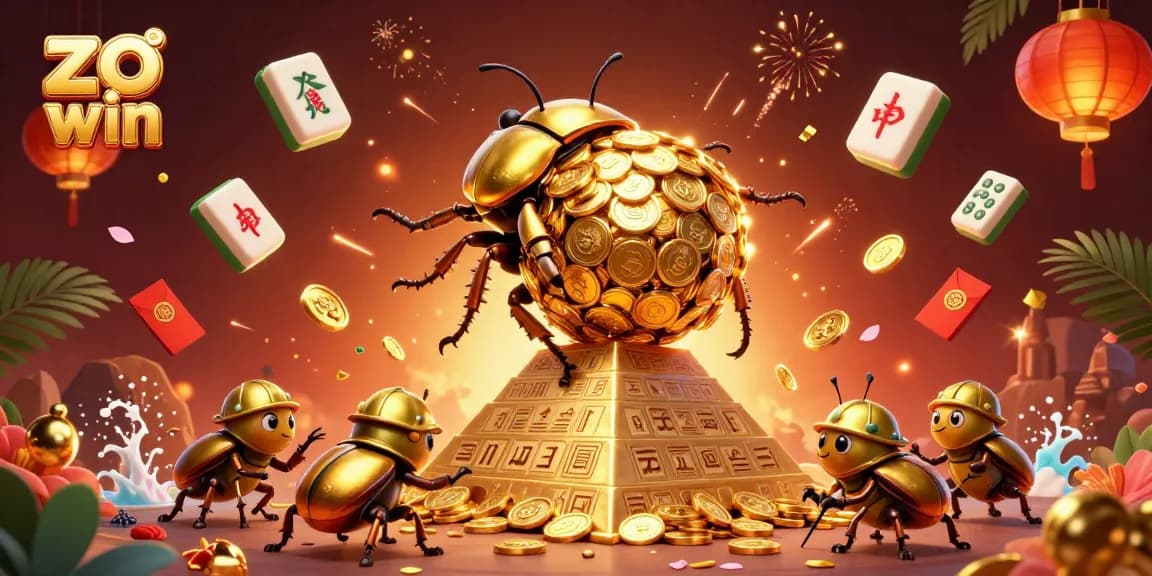 Play and win at Zo Win with exciting 3D cartoon characters and vibrant casino-themed elements.