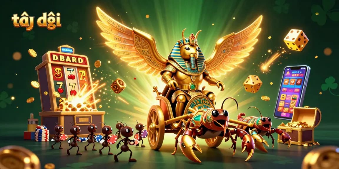 Experience thrilling jackpot wins at tại đây with dynamic 3D casino artwork showcasing exciting game elements.