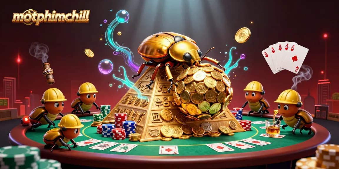 Experience immersive gambling fun with motphimchill featuring 3D cartoon elements and vibrant casino excitement.