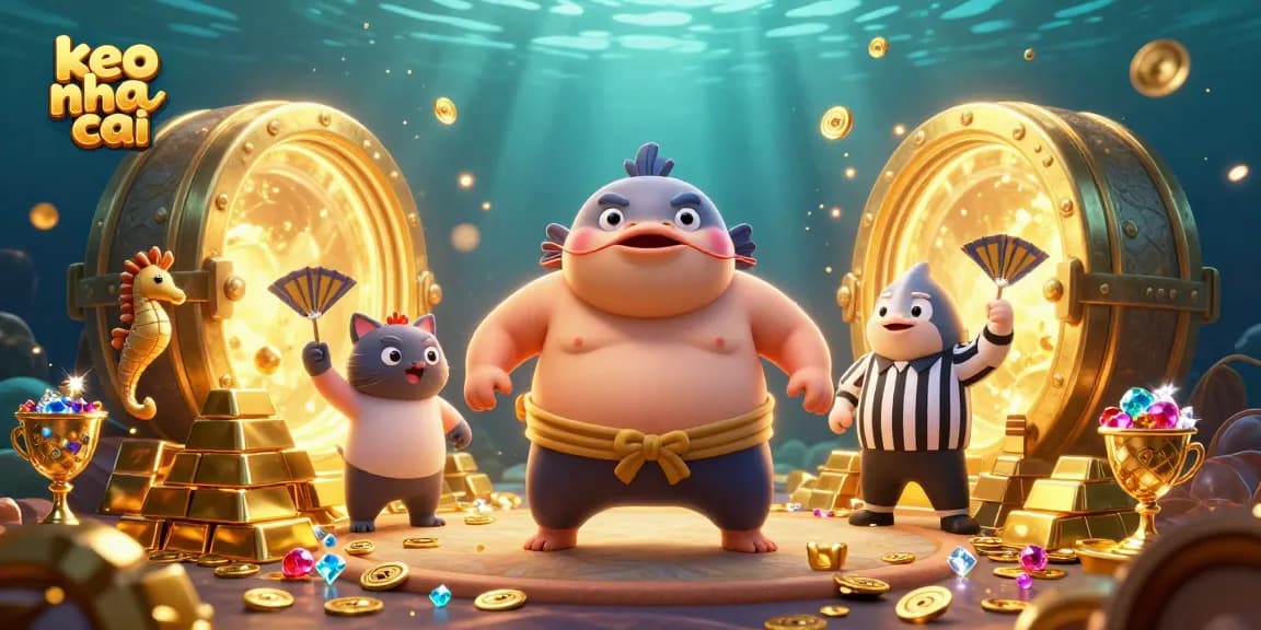 Engage with exciting keo nha cai as the fugu battles in an underwater casino adventure.