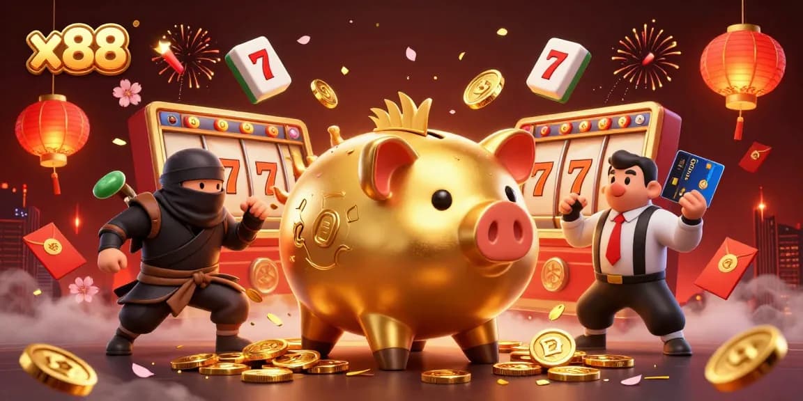 x88 offers an exciting casino experience with dynamic slot reels and golden rewards.