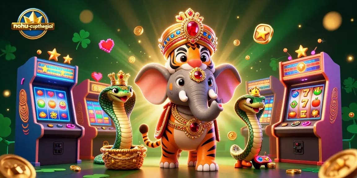 Experience nohu-cupthegioi with a vibrant 3D casino scene featuring engaging gaming visuals.