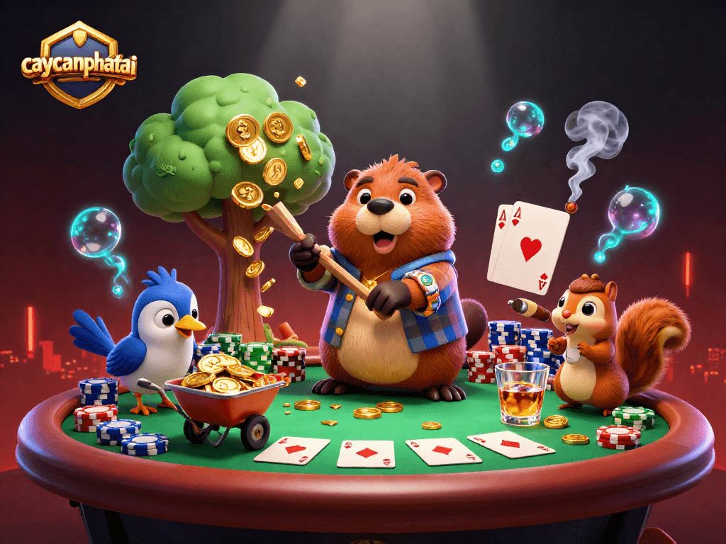Engage in winning strategies for caycanhphattai while enjoying the excitement of a poker showdown.