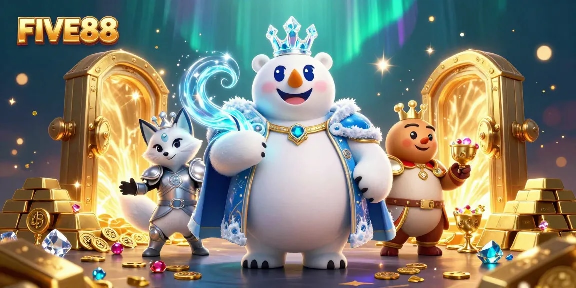 Engage with FIVE88's captivating gaming adventures featuring treasure, slots, and excitement!