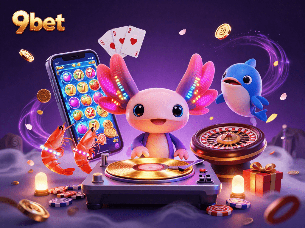 Experience high-energy gaming with the 9bet axolotl DJ and vibrant party scene!