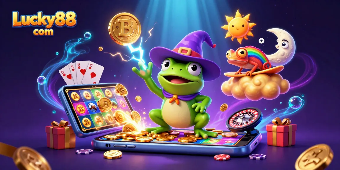 Experience thrilling wins with Lucky88 com through an exciting slot game storm of golden coins!