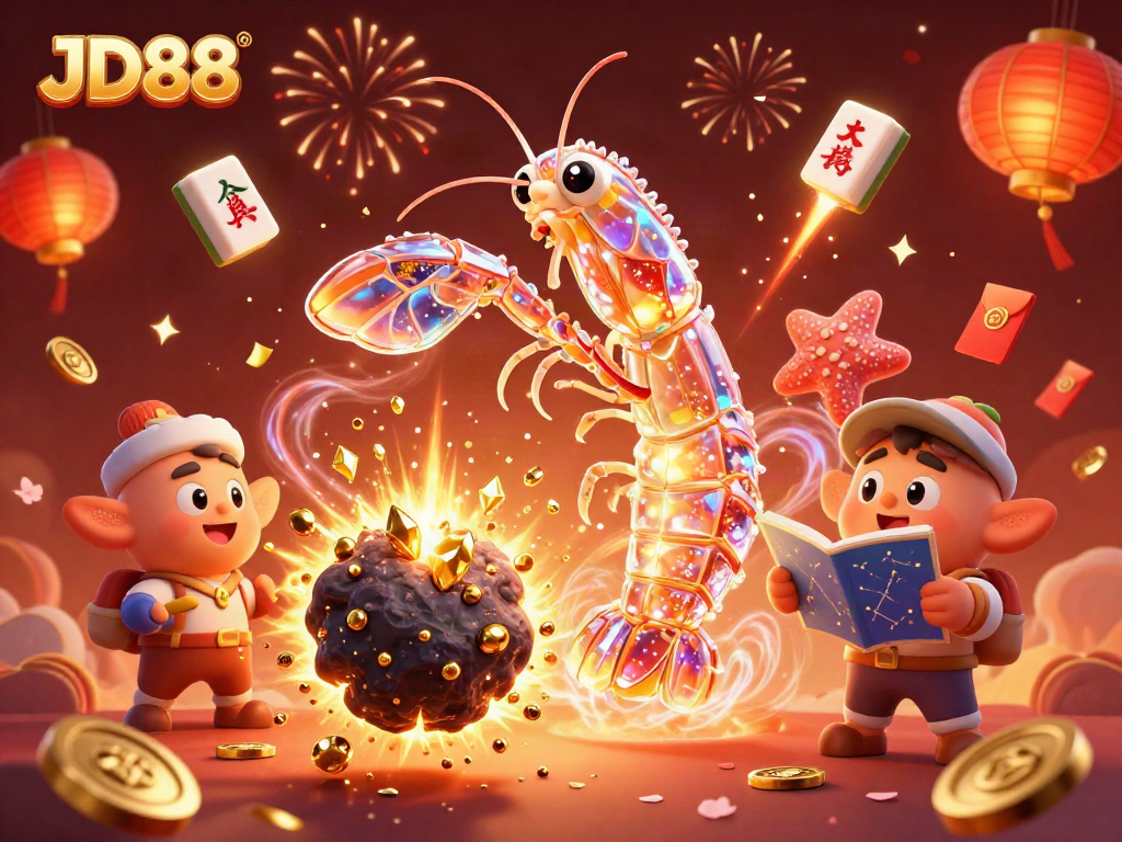 Experience JD88 with thrilling gameplay, surrounded by vibrant casino elements and rich visuals.