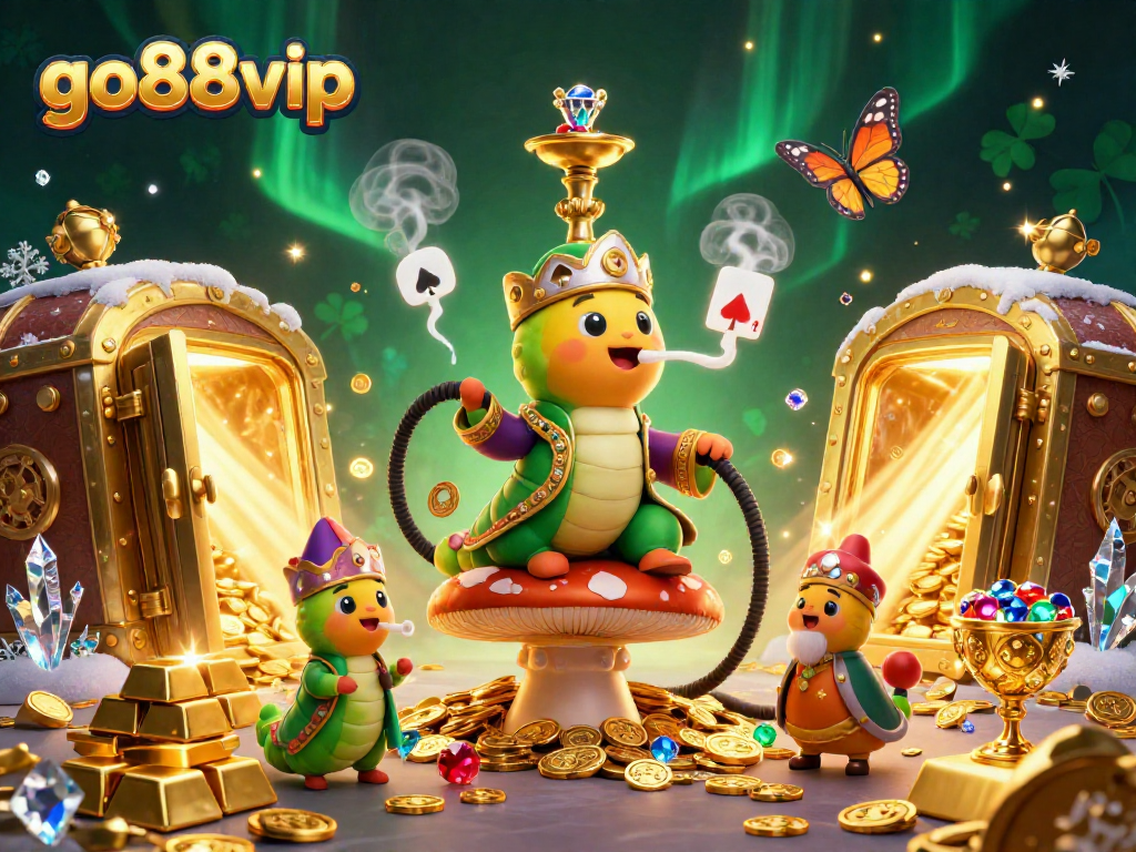 Experience go88vip's enchanting casino world with vibrant stakes and sparkling treasures.