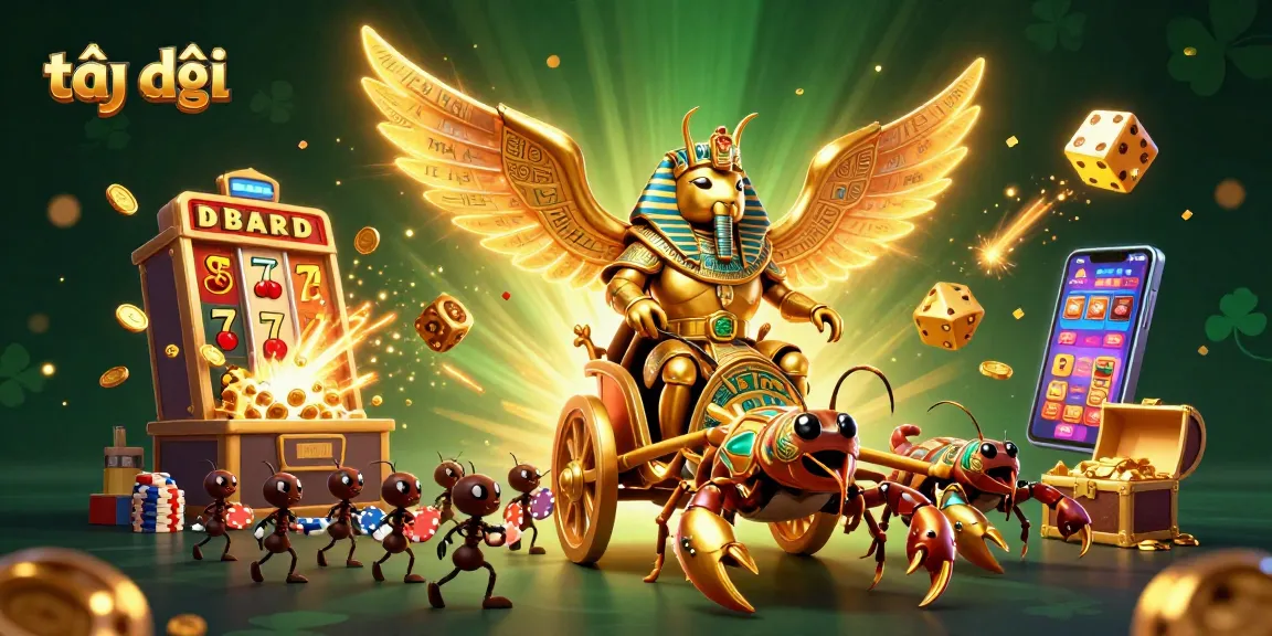 Experience thrilling jackpot wins at tại đây with dynamic 3D casino artwork showcasing exciting game elements.