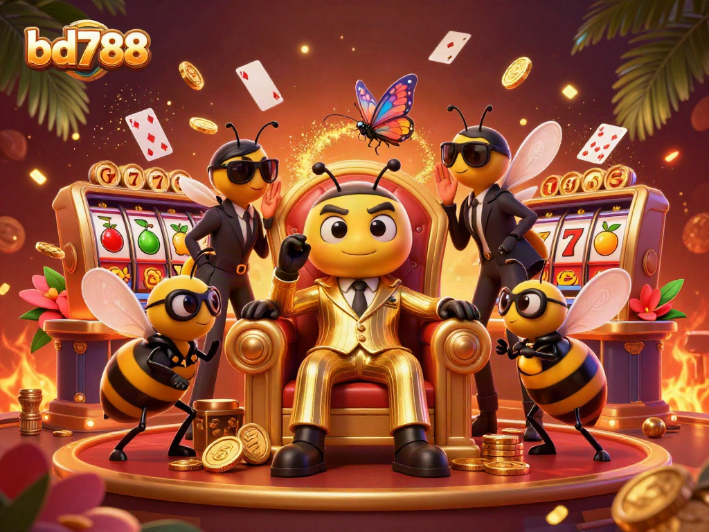 Engage with the exciting bd788 casino experience featuring colorful slots and lively characters.