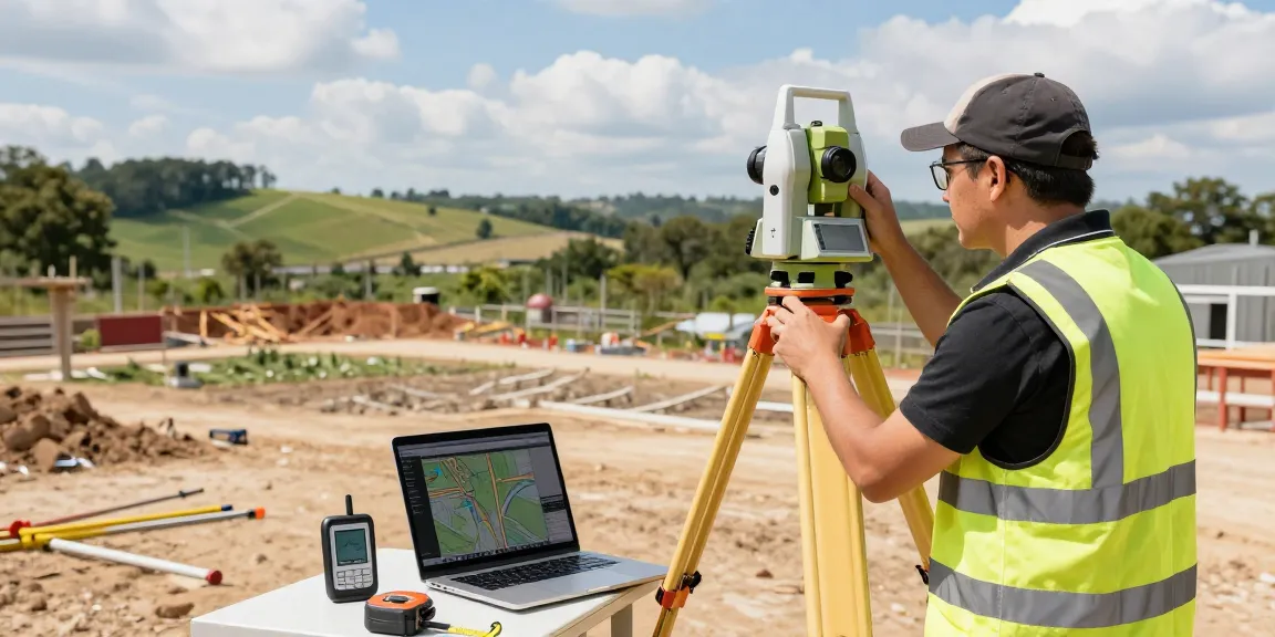 Topographical surveys conducted by expert surveyor using advanced equipment for accurate mapping