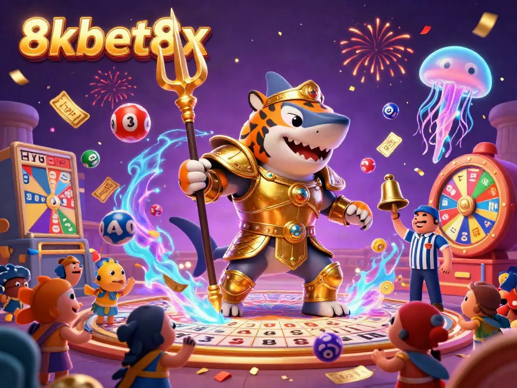 Engage in the thrilling underwater arena of 8xbet8x with vibrant lottery elements and an exciting casino environment.