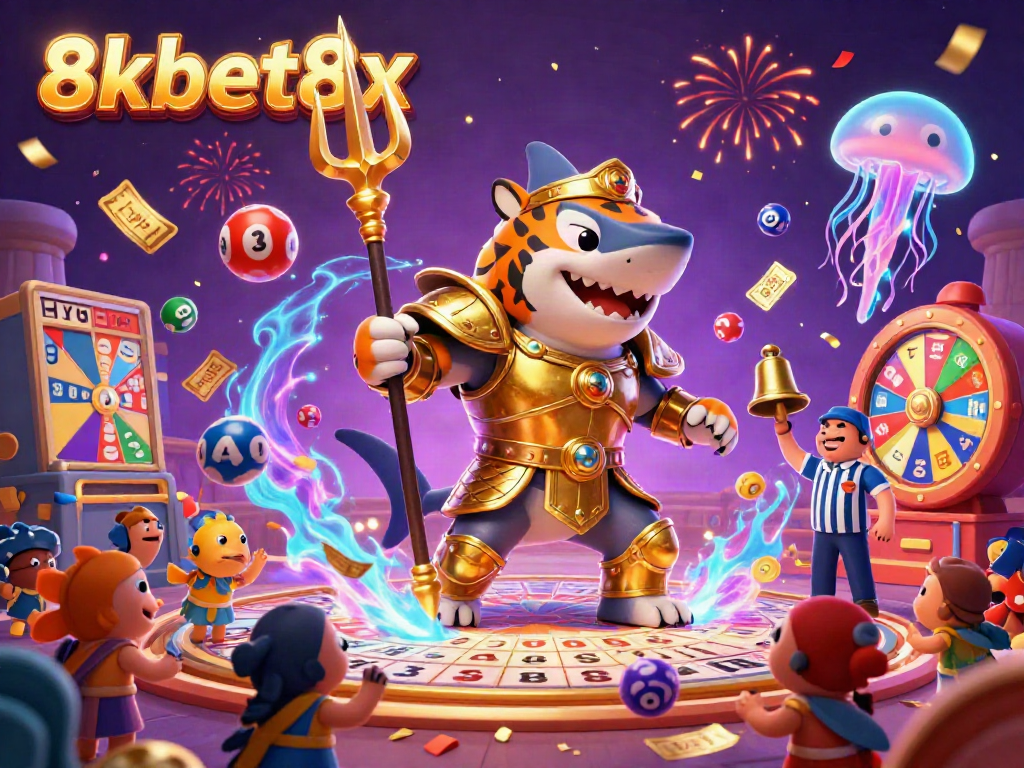 Engage in the thrilling underwater arena of 8xbet8x with vibrant lottery elements and an exciting casino environment.