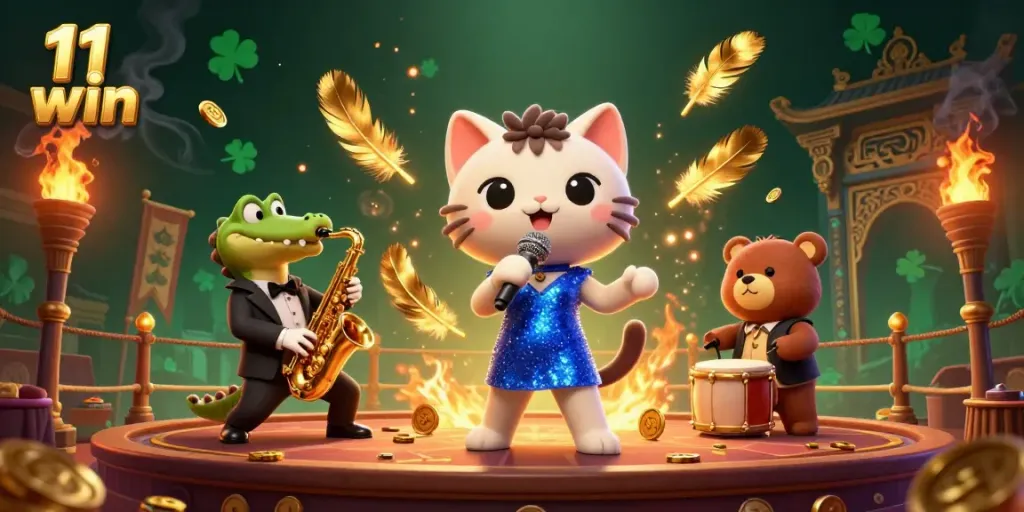 Engage with exhilarating 11 win casino themes showcasing iconic characters and dynamic gameplay elements.
