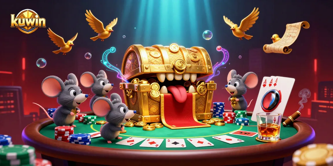Kuwin brings excitement to the table with a dazzling poker scene, showcasing dynamic gameplay.