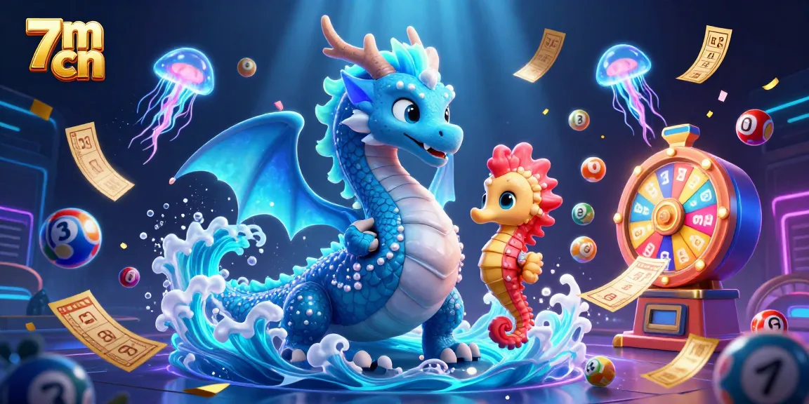 Engage with 7m cn by diving into vibrant lottery excitement with colorful balls and glowing characters.