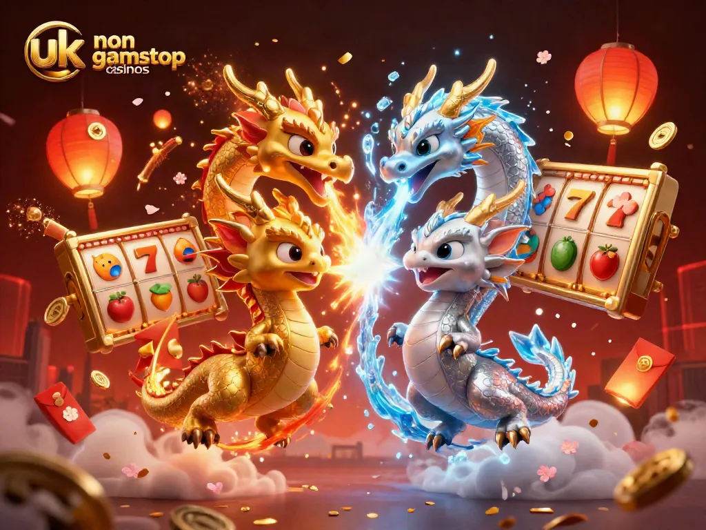 Experience the excitement of uk non gamstop casinos with vibrant dragons and dynamic slot games.