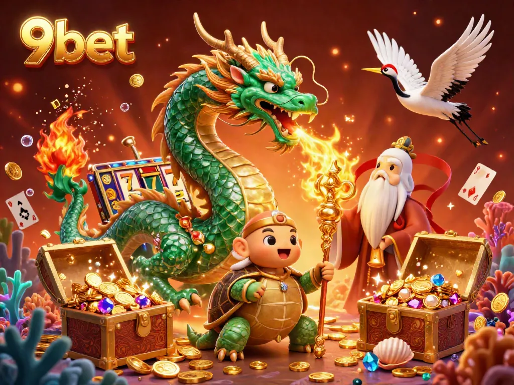 Experience daily wins with 9bet's live casino, featuring vibrant characters and dynamic gaming elements.