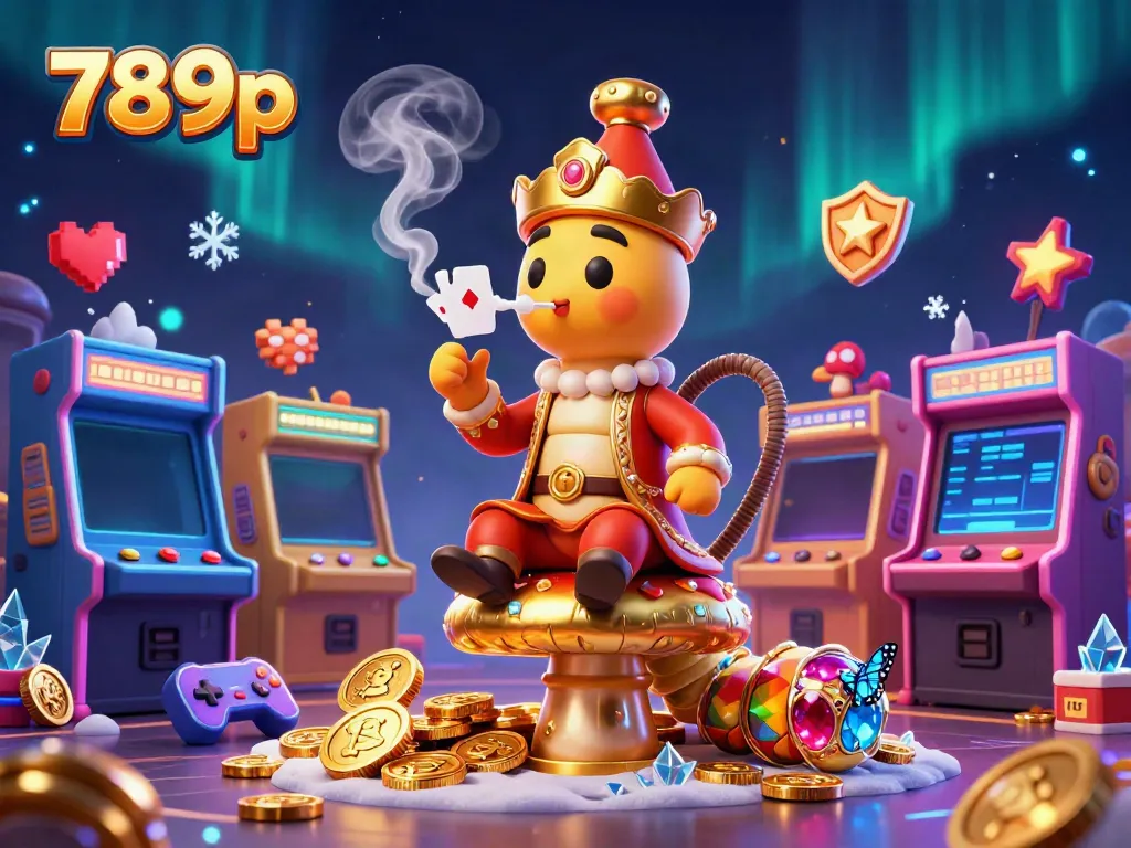 Experience thrilling gaming features in 789p’s vibrant 3D illustration with engaging characters and casino elements.