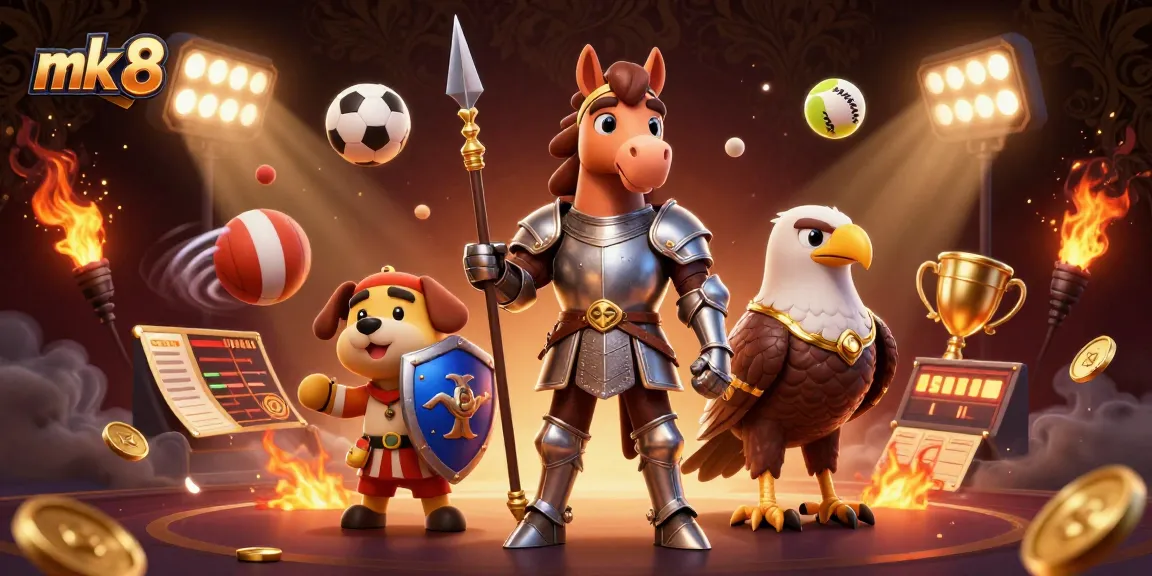 Experience the thrill of mk 8 sports betting with dynamic action and golden rewards in a casino realm.