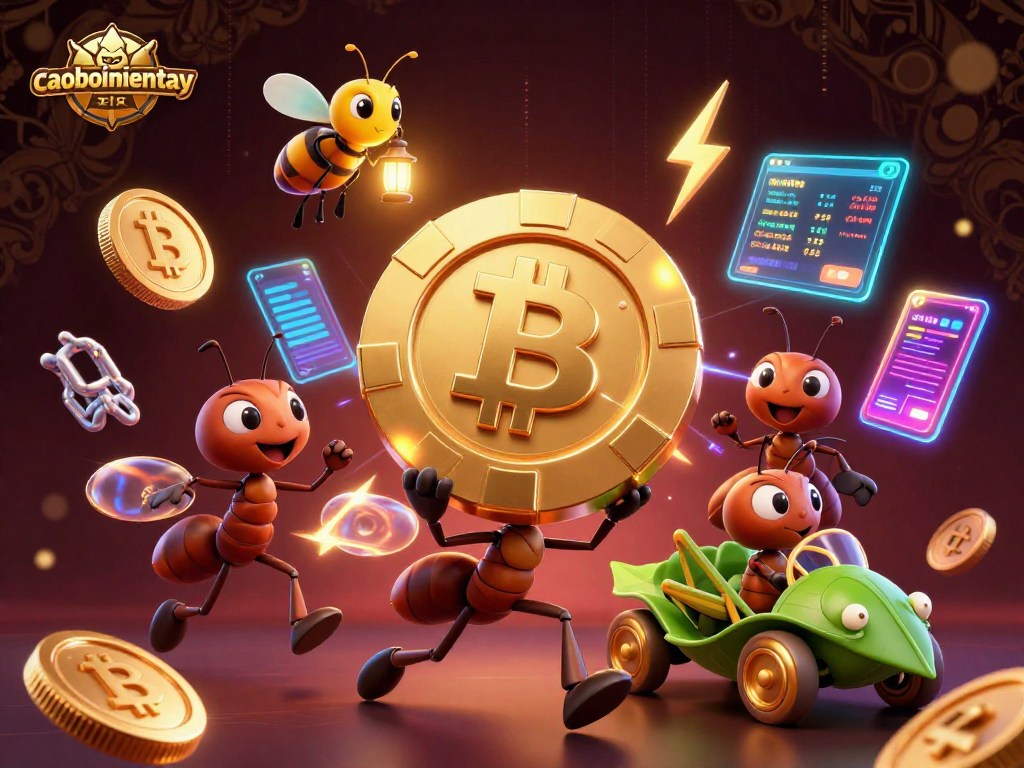 Engage in thrilling action with caoboimientay as ants orchestrate a heist using giant poker chips.