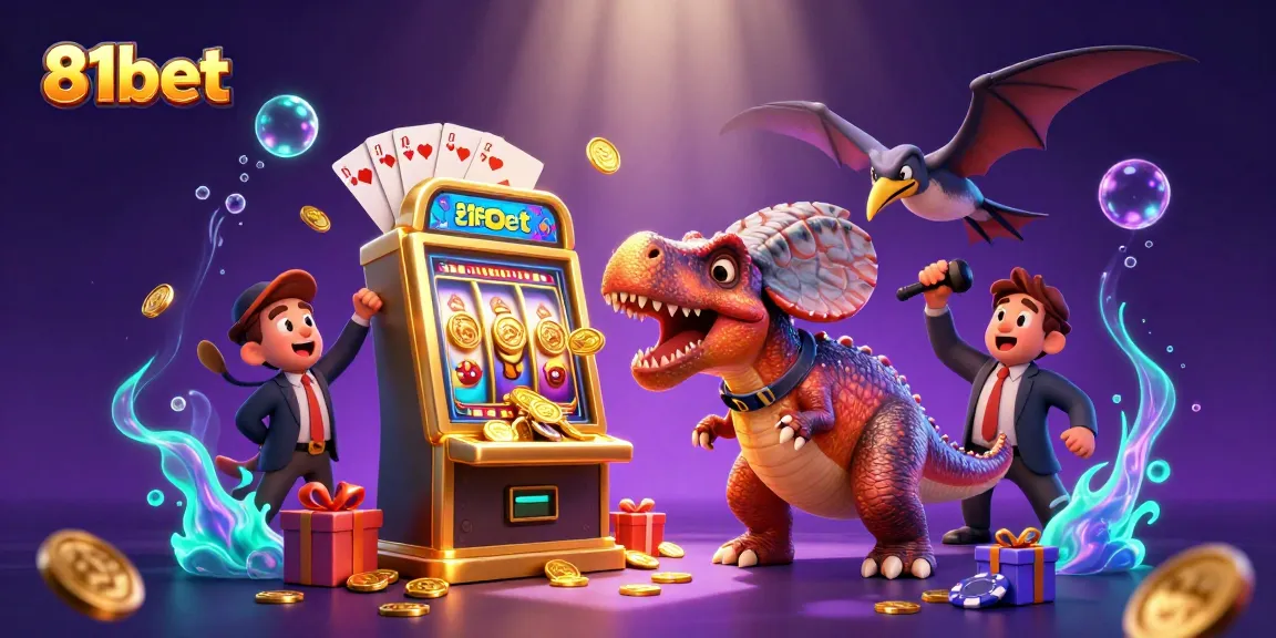Experience thrilling wins at 81bet with dynamic jackpot scenes and vibrant casino elements.
