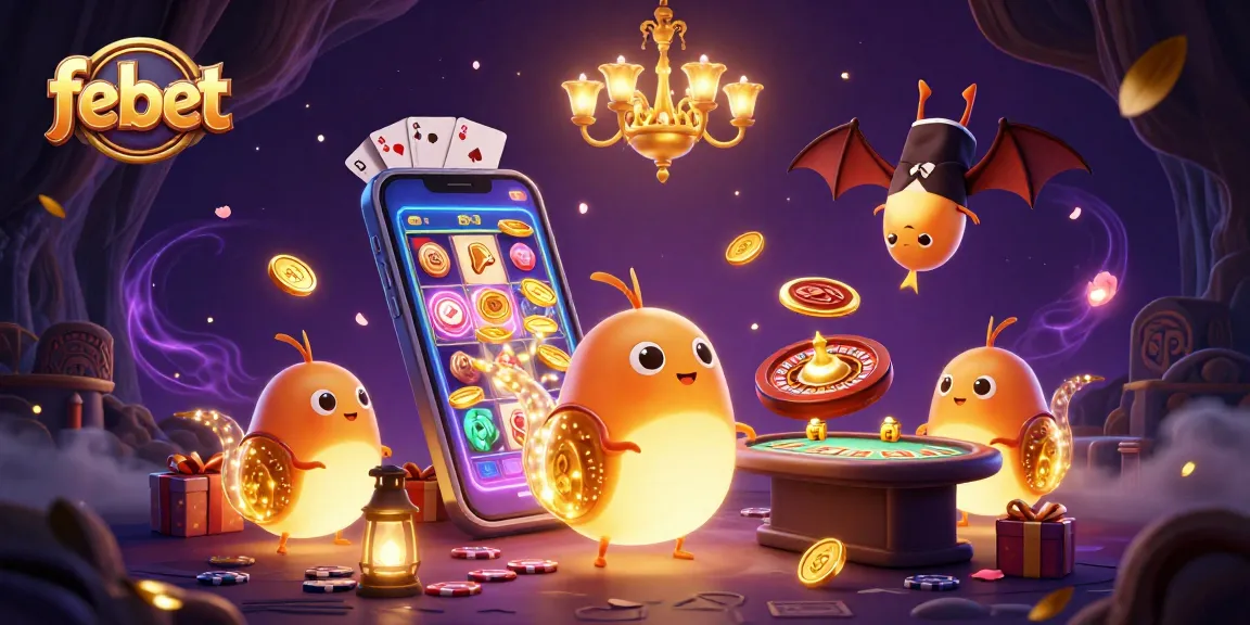 Experience febet's thrilling casino adventure with a glowworm team lighting up the action.