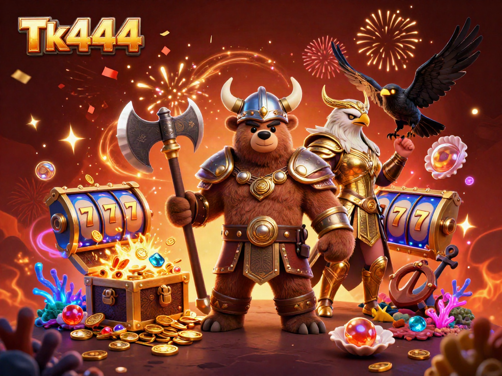 Win big with Tk444 as you play through thrilling casino games surrounded by treasure and adventure.