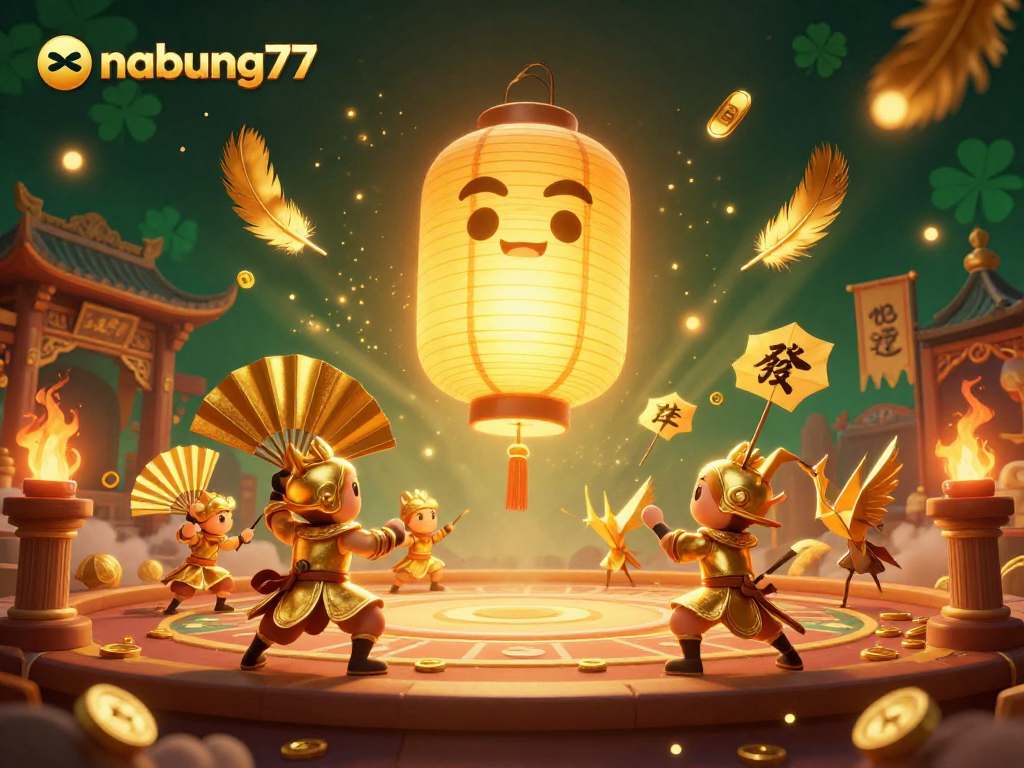 Engage with nabung77's thrilling casino experience featuring dynamic characters and vivid scenes.