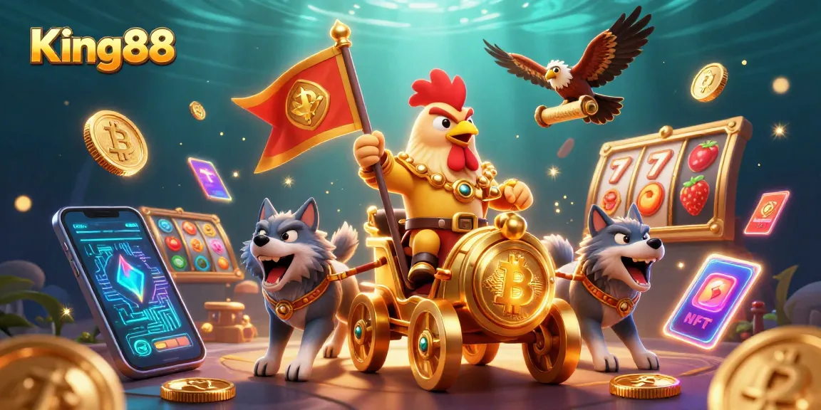 Experience exhilarating gameplay at King88 with dynamic slot elements and captivating 3D characters.