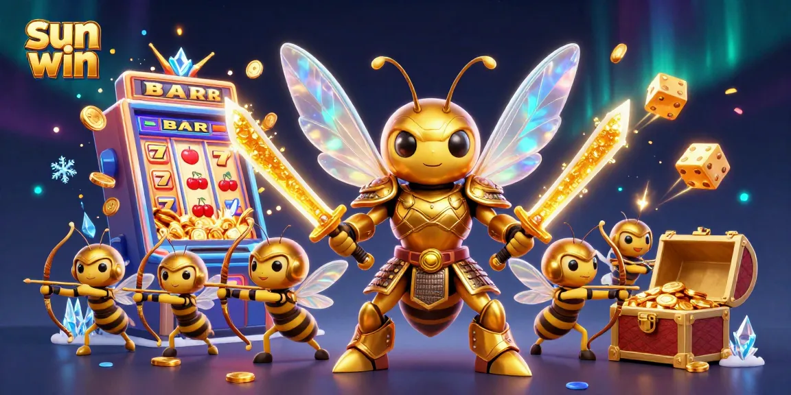 Experience the thrill of sun win at this captivating online casino illustration.