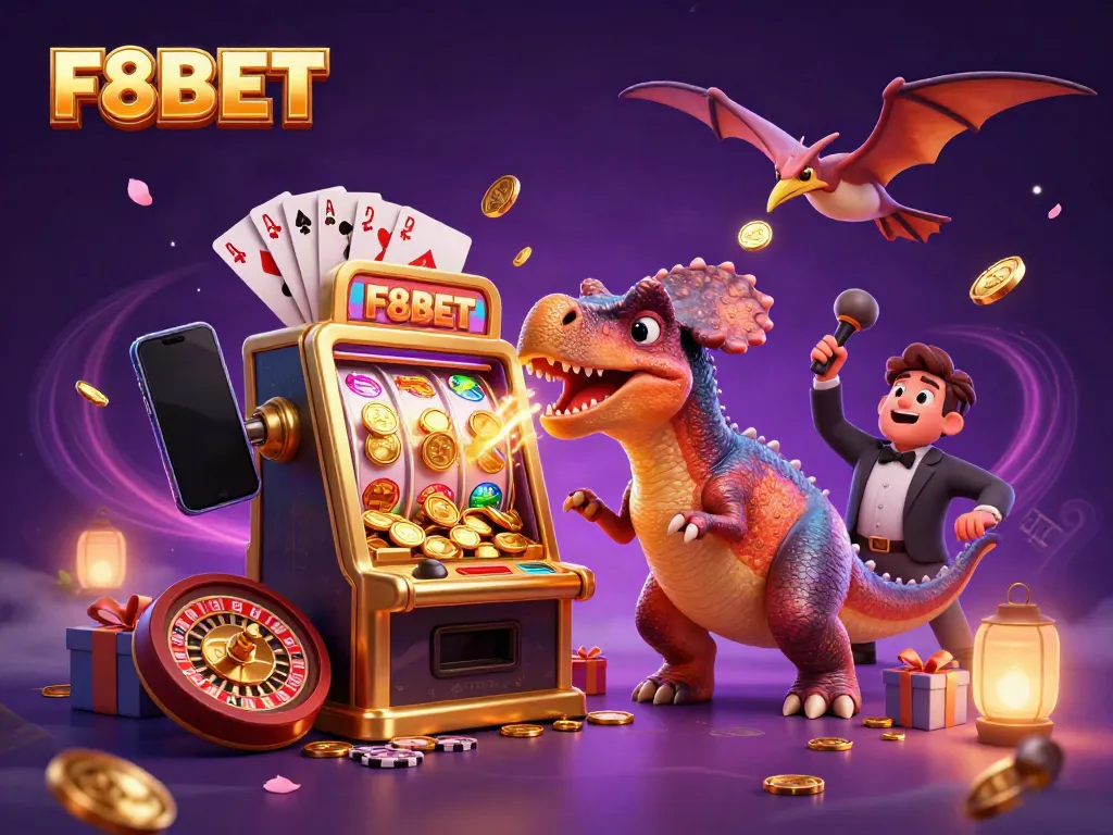 Experience the thrill of F8BET with a pachycephalosaurus winning jackpot coins