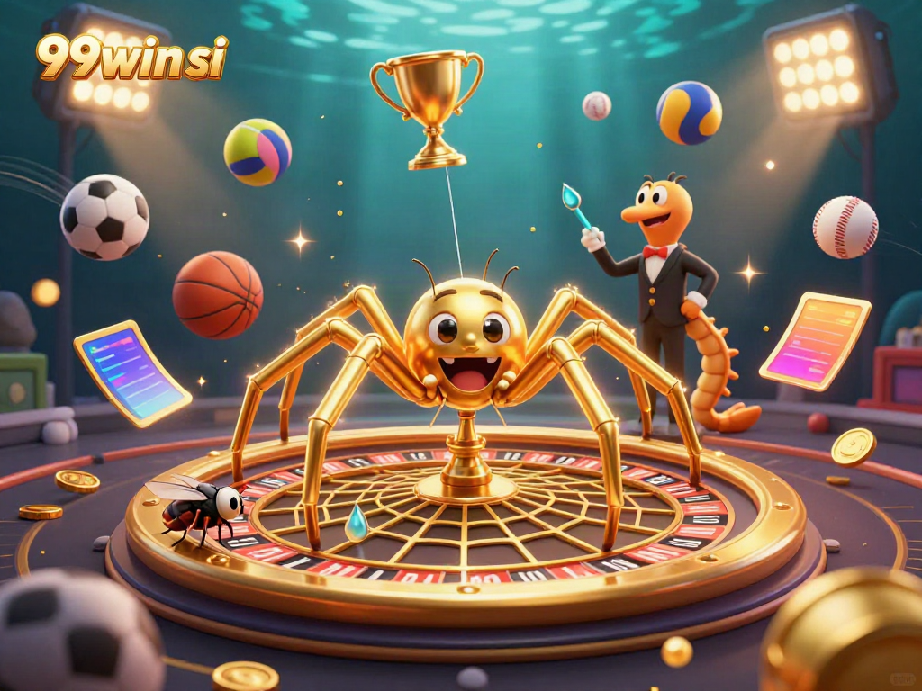 Experience thrilling bets at 99win si with dynamic sports balls and roulette wheels.