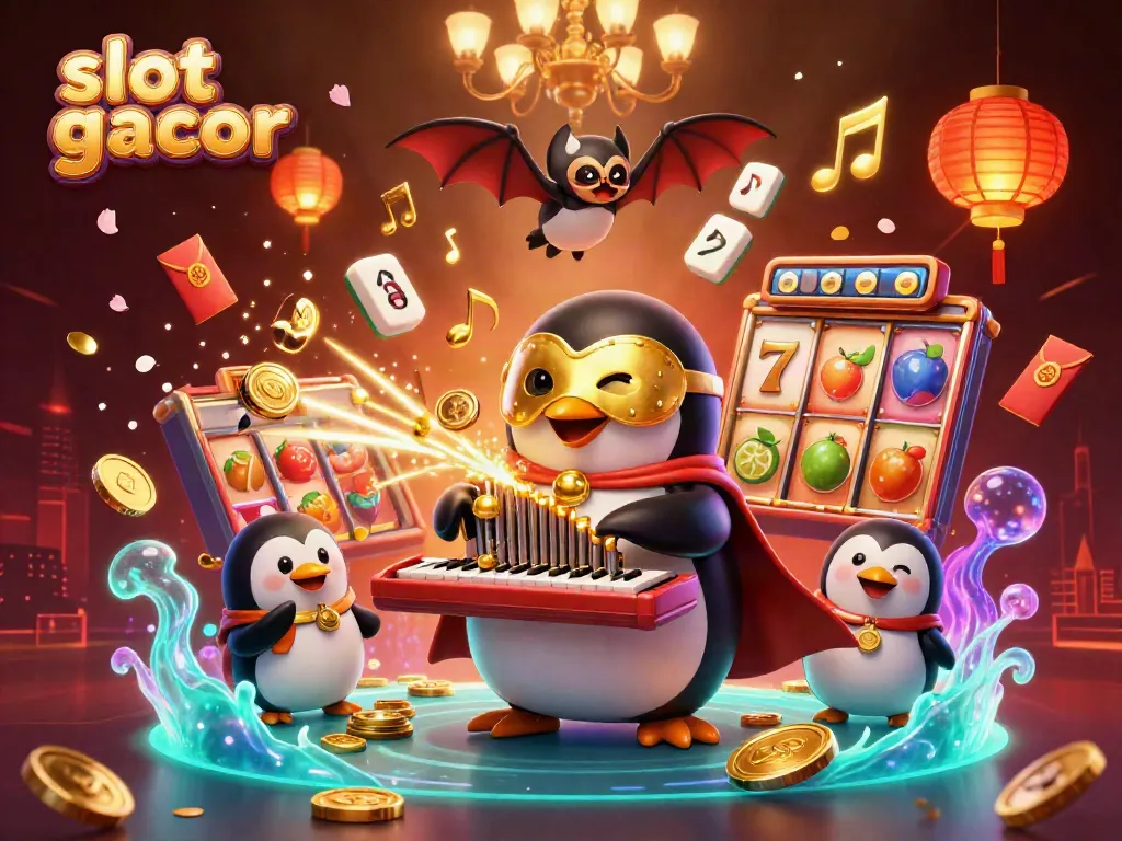 Experience the thrill of winning with slot gacor illustrations featuring vibrant game elements.