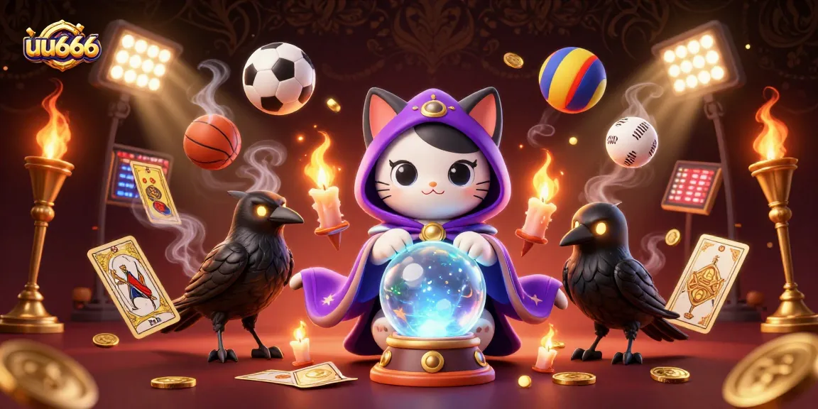 Win big with the enchanting uu666 casino experience, featuring a mystic cat and sports themes.