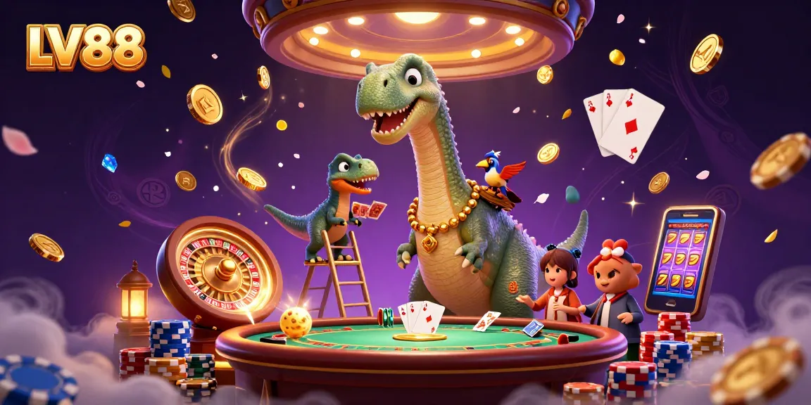 Experience thrilling LV88 casino games featuring unique characters and dynamic action.