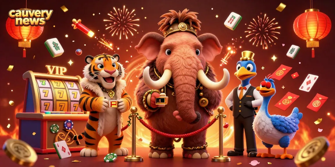 Experience the excitement at cauverynews with vivid casino characters and vibrant game elements.