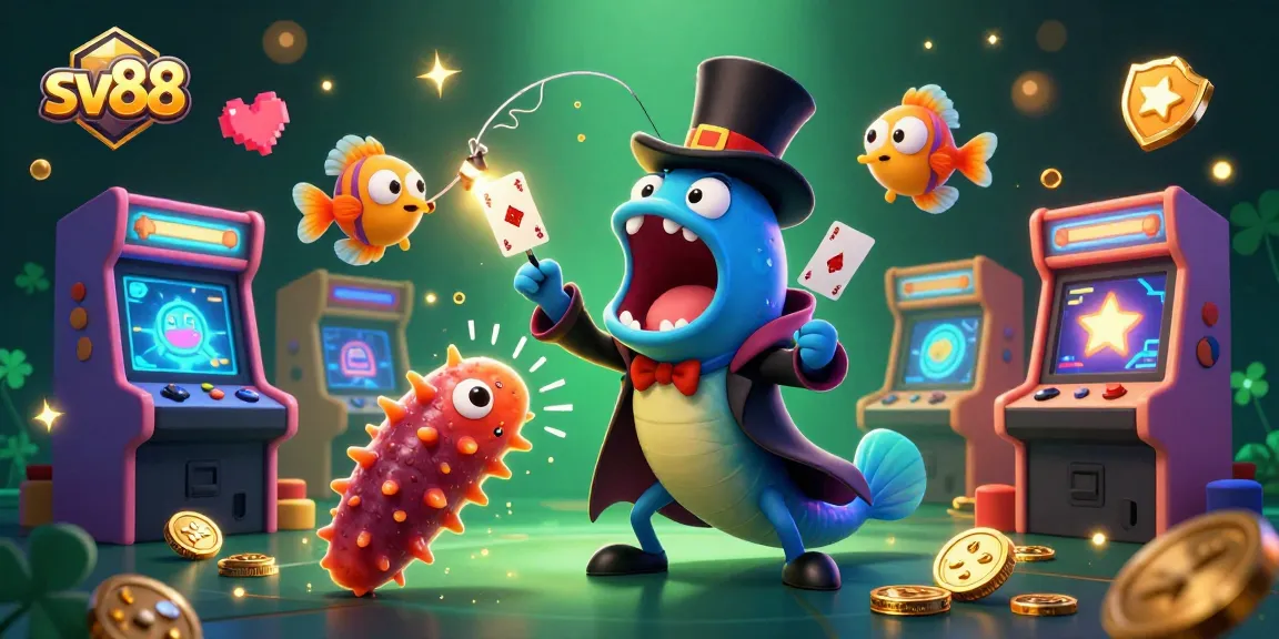 Engage in thrilling gameplay at sv88 with vibrant casino elements and dynamic characters.