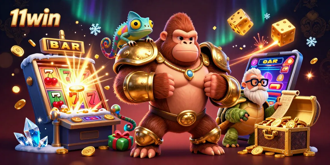 Experience thrilling gaming at 11win with colorful scenes of excitement and adventures.