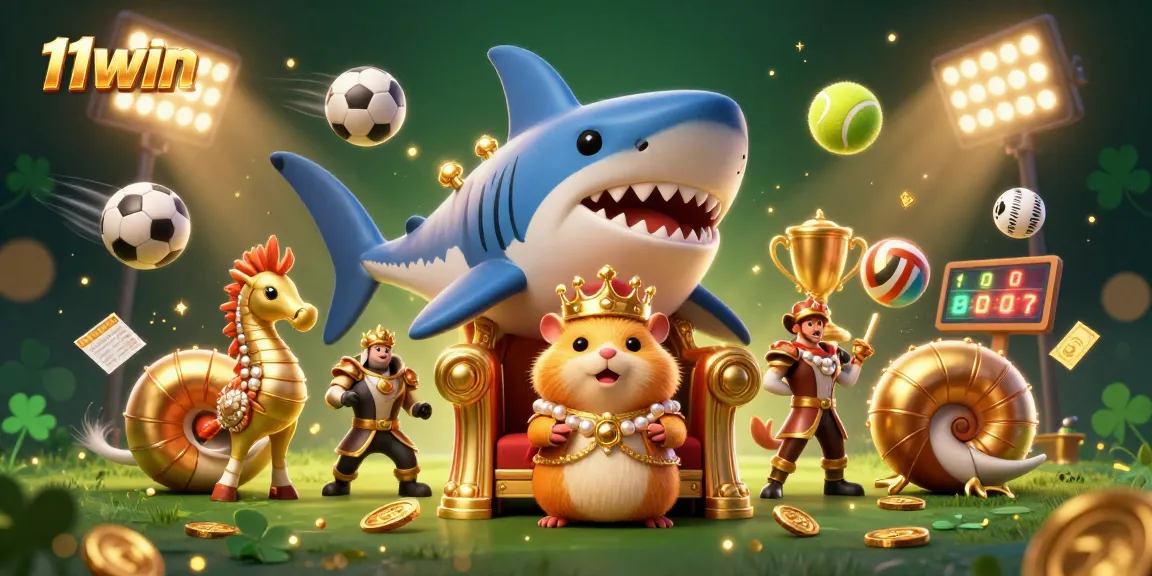 Engage with thrilling casino games at 11WIN, featuring a fierce hamster king and dynamic sports elements!