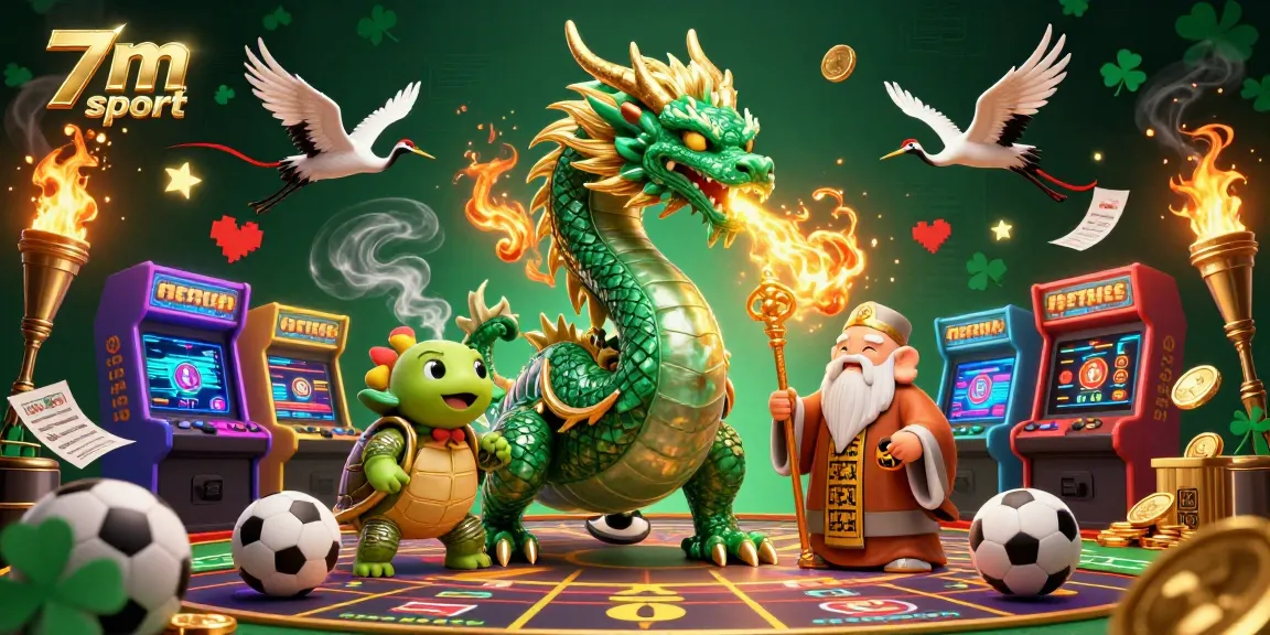 Experience thrilling action with 7m sport as massive jade dragon and wise turtle sage ignite excitement in sports betting.