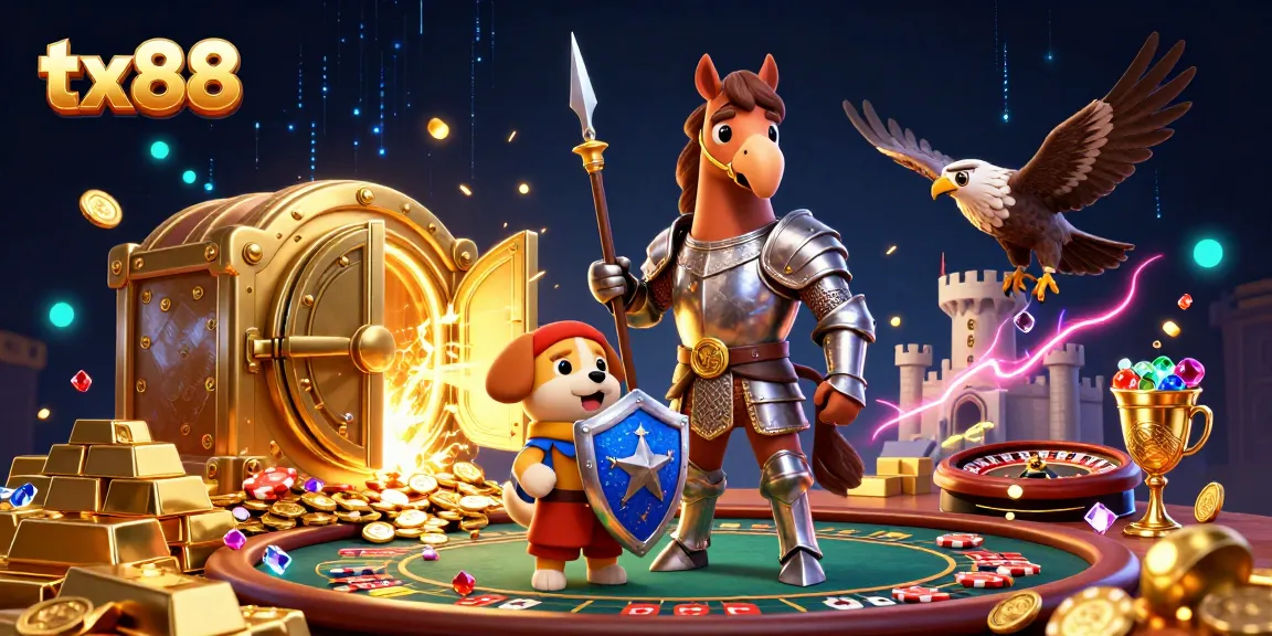 Experience thrilling action with tx88 in this vibrant casino adventure, featuring engaging characters and rich game elements.